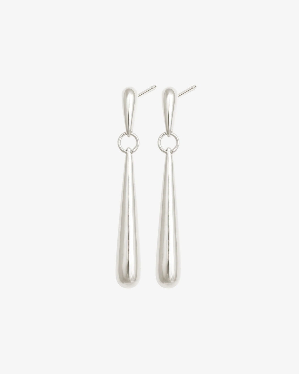 Temple Of The Sun - Stilla Earrings - Silver