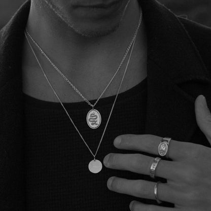 Sue The Boy - Circle Pendant