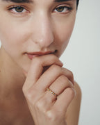 Temple Of The Sun - Aqua Ring - Gold