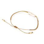 Arms Of Eve - Tulum Pearl Bracelet - Gold