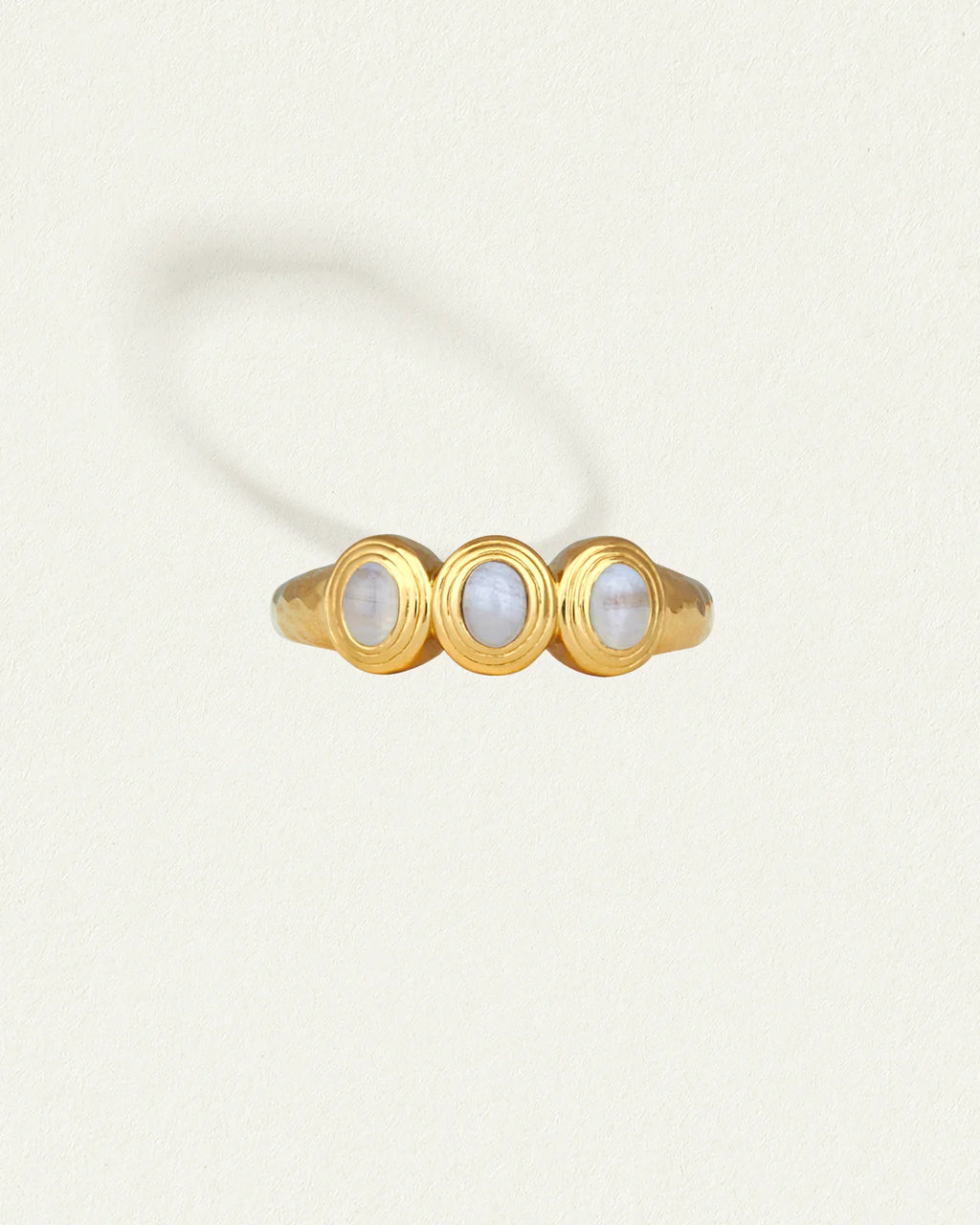 Temple of the Sun - Talis Trilogy Ring Gold