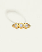 Temple of the Sun - Talis Trilogy Ring Gold