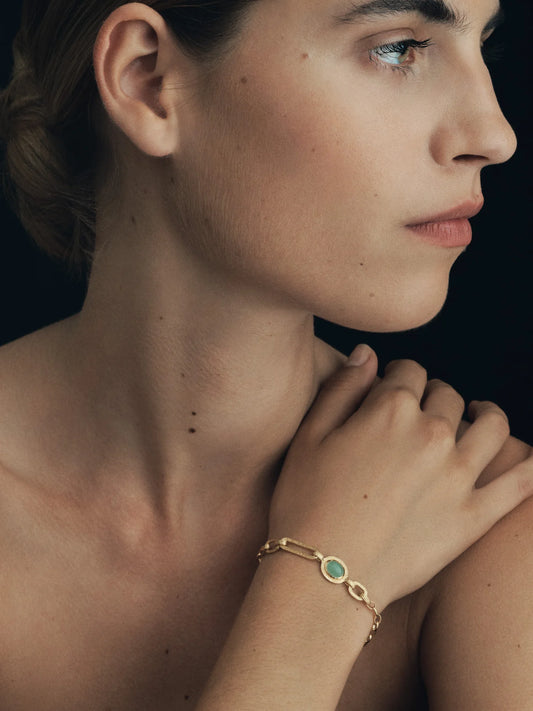 Temple Of The Sun - Talis Bracelet Gold