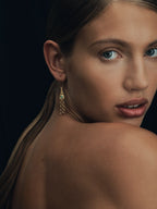 Temple Of The Sun - Talis Earrings Gold