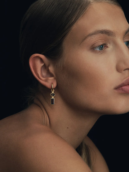 Temple Of The Sun - Vino Earrings Gold