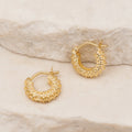 By Charlotte - Weave Your Magic Small Hoops - Gold