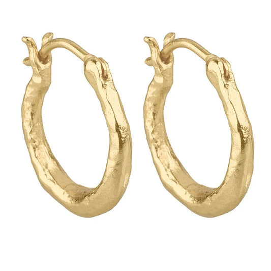 Cleopatra's Bling - Adele Hoop Earrings - Gold