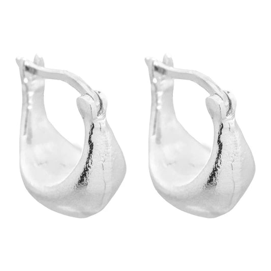 Cleopatra's Bling - Antonis Hoop Earrings - Sterling Silver