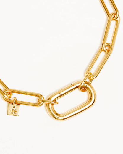 By Charlotte - With Love Annex Link Bracelet - Gold