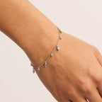 By Charlotte - Live In Grace Bracelet - Silver