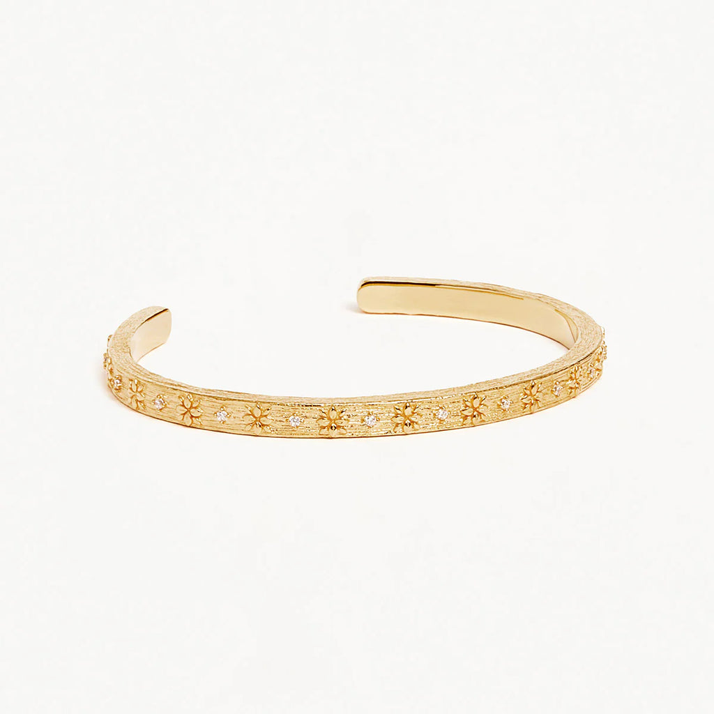 By Charlotte - Live In Grace Cuff - Gold