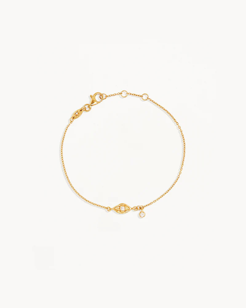 By Charlotte - I Am Protected Bracelet - Gold