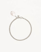 By Charlotte - Embrace Stillness Pearl Bracelet - Silver