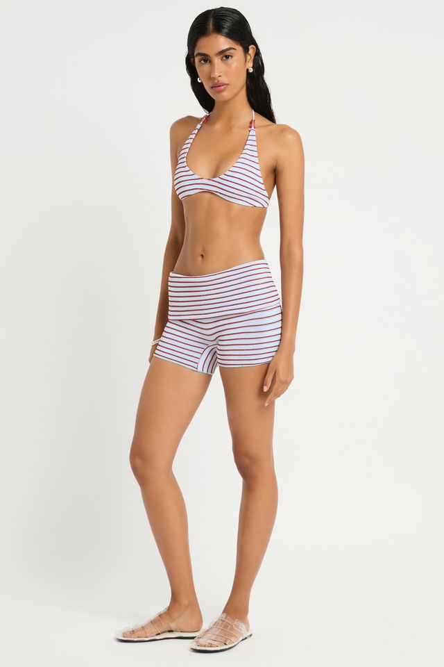 Bond Eye - Beaded Astrid Crop - Volley Stripe Micro