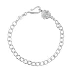 Cleopatra's Bling -  Perdita Bracelet With Pearl - Sterling Silver