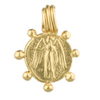 Cleopatra's Bling - Angelus Pendant - Gold