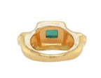 Cleopatra's Bling -  Chloe Ring With Agate - Gold