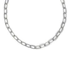 Cleopatra's Bling -  Handmade Cable Chain - Silver