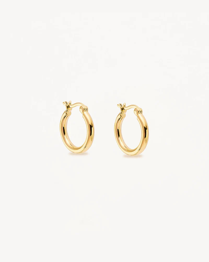 By Charlotte - Sunrise Hoops Small - Gold