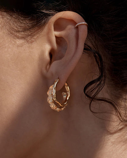 By Charlotte - All Kinds of Beautiful Hoops - Gold