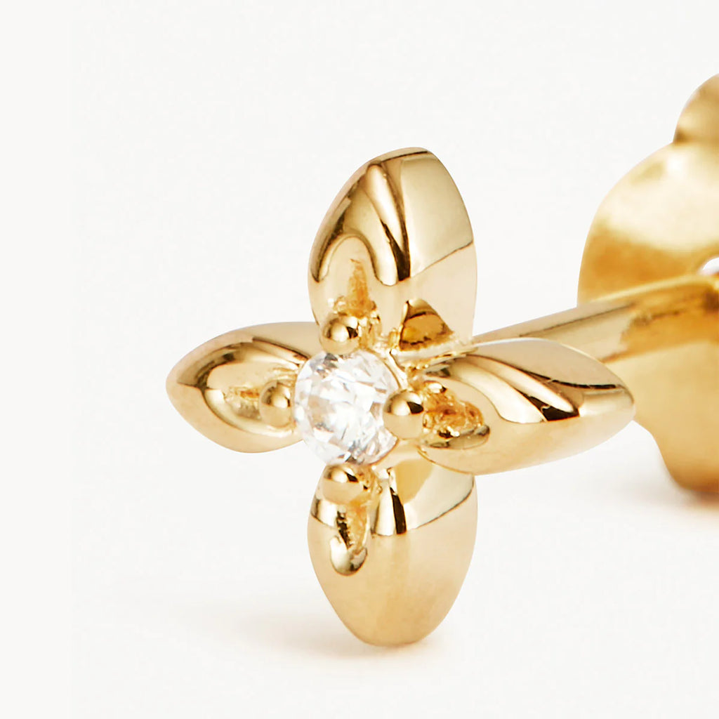 By Charlotte - Live In Light Studs - Gold