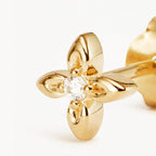 By Charlotte - Live In Light Studs - Gold
