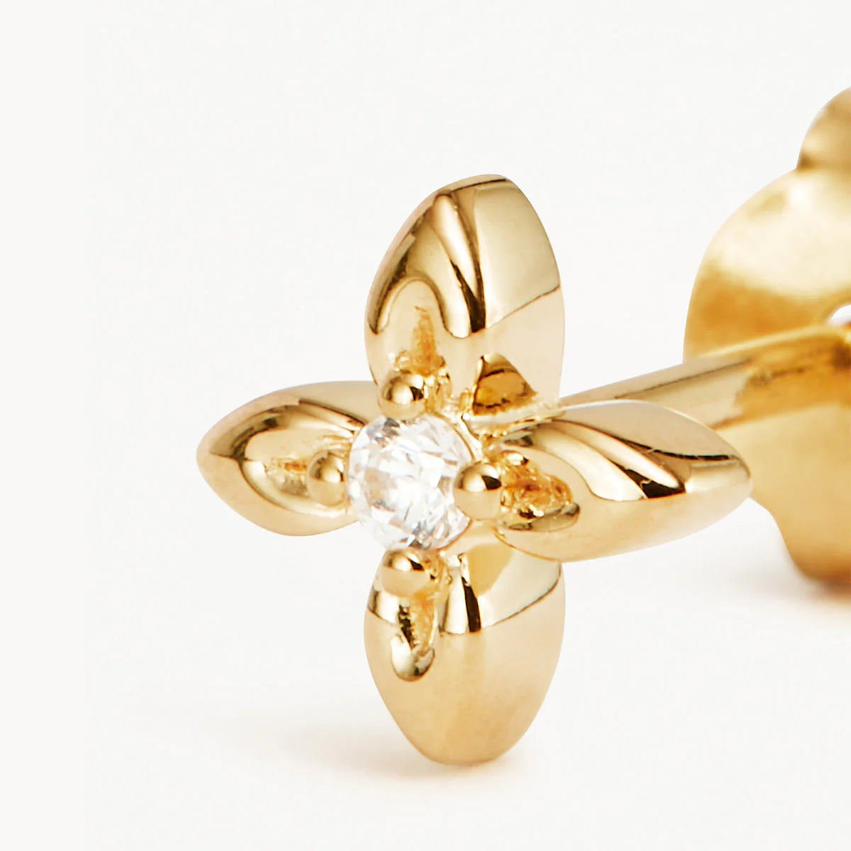 By Charlotte - Live In Light Studs - Gold