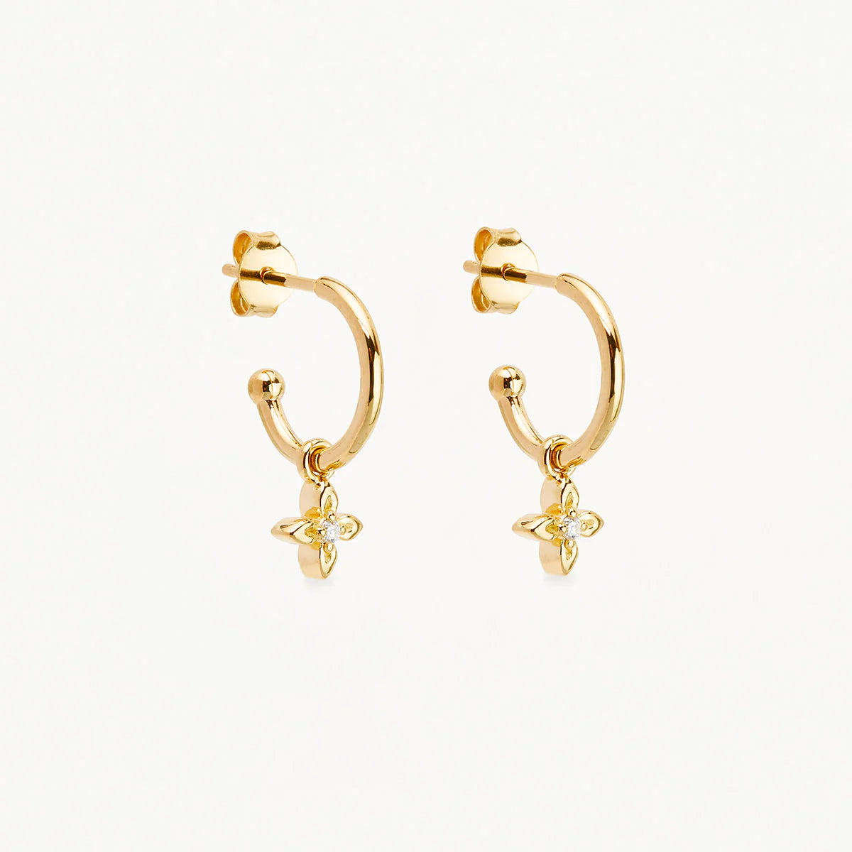 By Charlotte - Live In Light Hoops - Gold