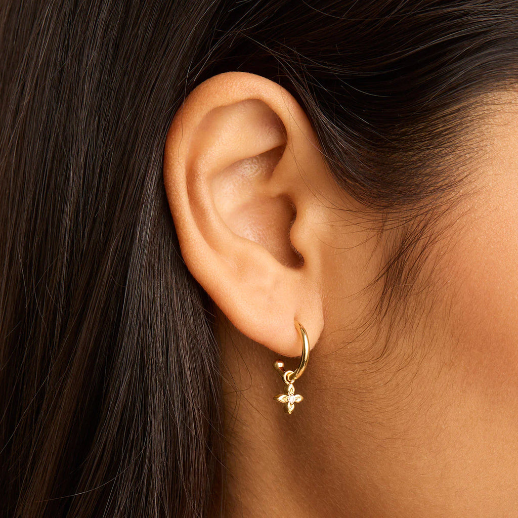 By Charlotte - Live In Light Hoops - Gold