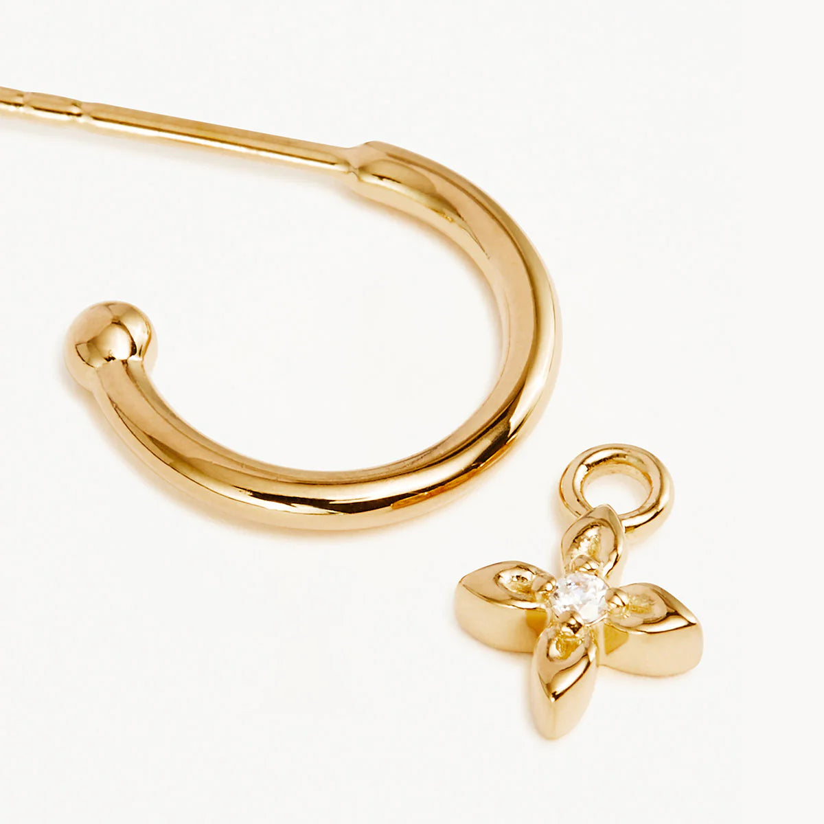 By Charlotte - Live In Light Hoops - Gold