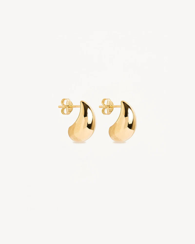 By Charlotte - Made of Magic Earrings Small -Gold