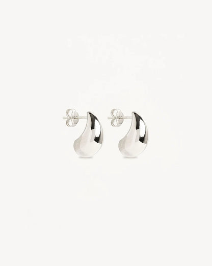 By Charlotte - Made of Magic Earrings Small -Silver
