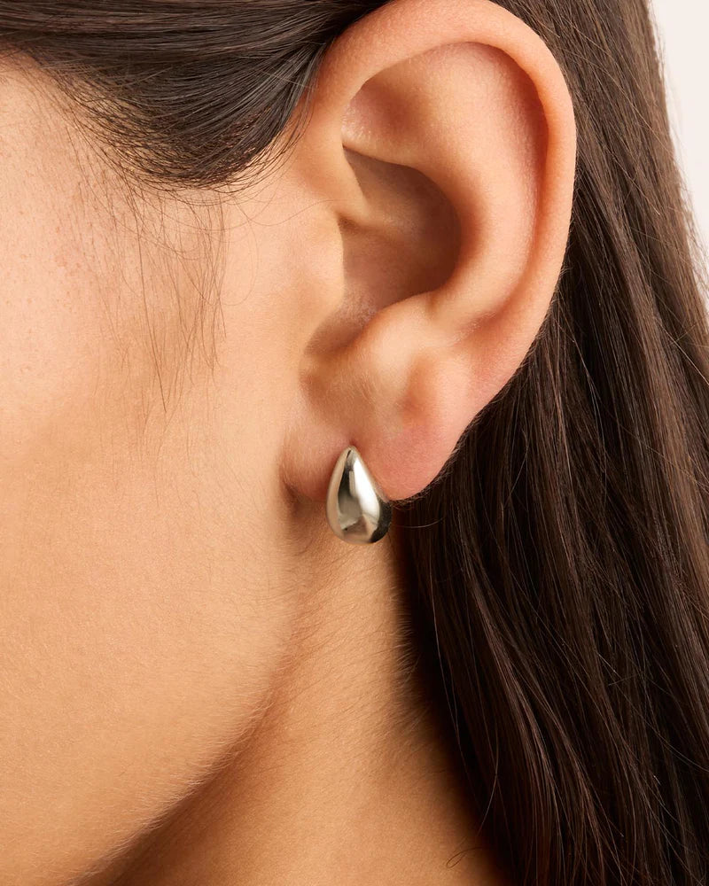 By Charlotte - Made of Magic Earrings Small -Silver