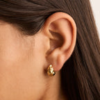 By Charlotte - Wild Heart Small Earrings - Gold