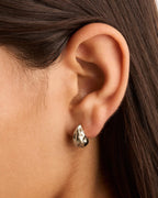 By Charlotte - Wild Heart Small Earrings - Silver
