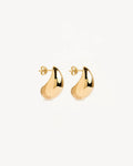 By Charlotte - Made of Magic Earrings Large -Gold