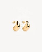 By Charlotte - Made of Magic Earrings Large -Gold