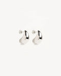 By Charlotte - Made of Magic Earrings Large -Silver