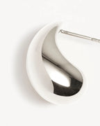 By Charlotte - Made of Magic Earrings Large -Silver
