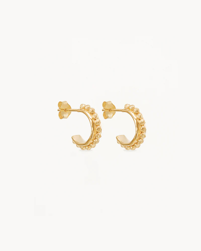By Charlotte - Karma Hoops - Gold