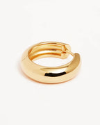 By Charlotte - Bold Large Hoops -Gold