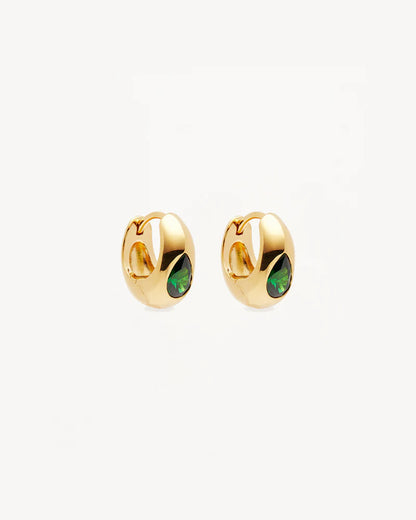 By Charlotte - Magnetic Soul Hoops- Gold