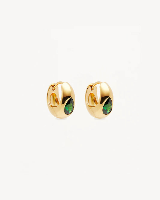 By Charlotte - Magnetic Soul Hoops- Gold