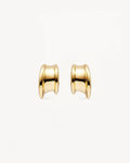 By Charlotte - Muse Small Hoops- Gold