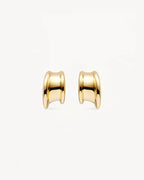 By Charlotte - Muse Small Hoops- Gold
