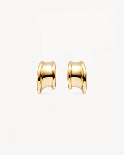 By Charlotte - Muse Small Hoops- Gold