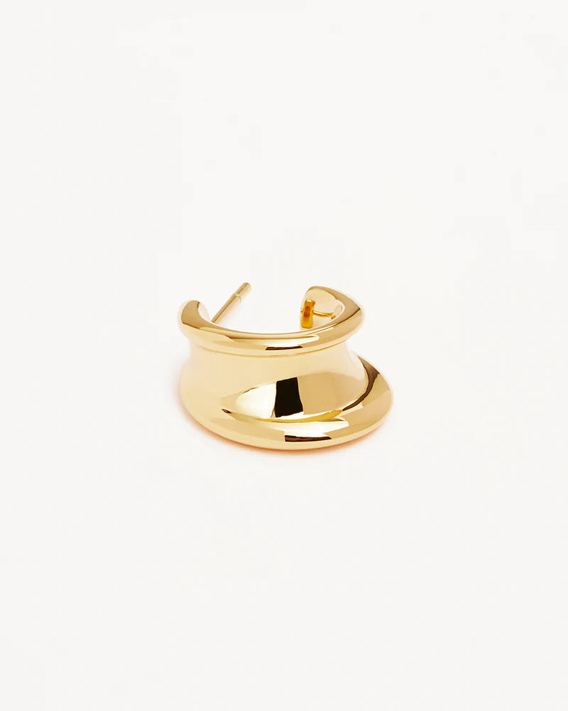 By Charlotte - Muse Small Hoops- Gold