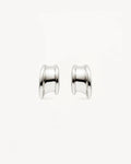 By Charlotte - Muse Small Hoops - Silver