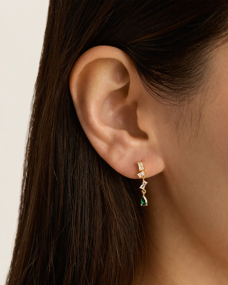 By Charlotte - Magnetic Soul Drop Earrings - Gold