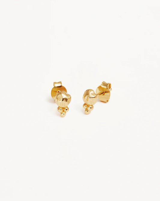 By Charlotte - Day Dreamer Stud Earrings - Gold